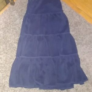 George navy skirt